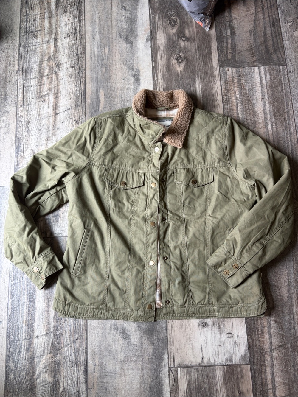 Toad&Co Kenai Sherpa Jacket Organic Cotton Wool